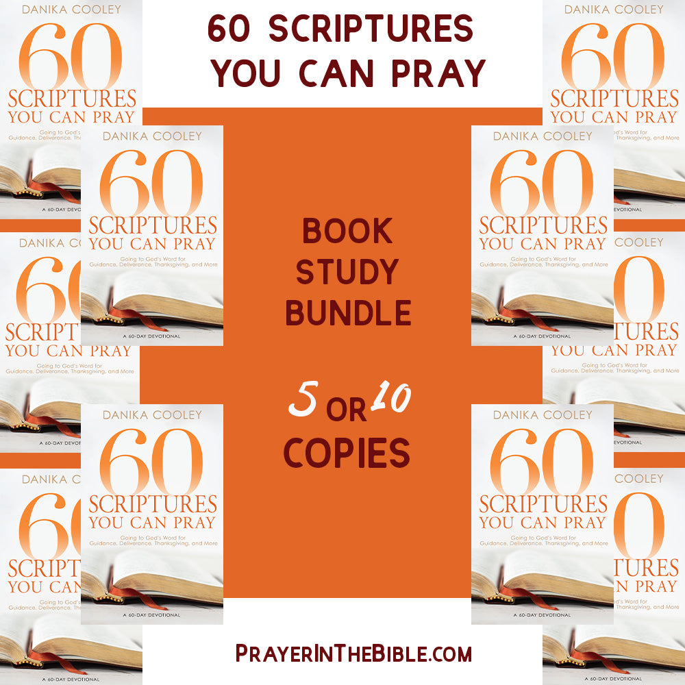 60 Scriptures You Can Pray | Book Study Bundle