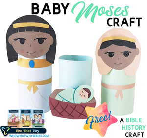 Baby Moses Craft | TP Roll Craft