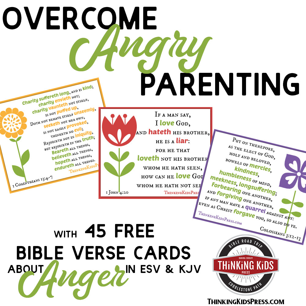 Bible Verses about Anger Cards for Moms