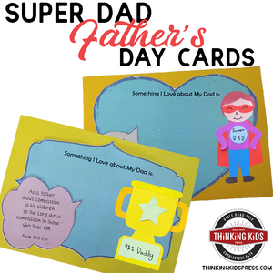 Super Dad Father's Day Cards