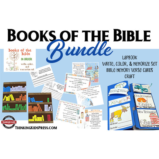 Books of the Bible Study Bundle – Thinking Kids Press