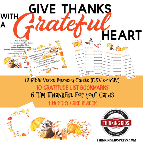Give Thanks with a Grateful Heart Card Set