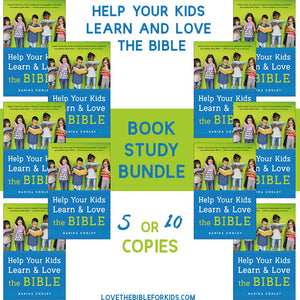 Help Your Kids Learn and Love the Bible | Book Study Bundle