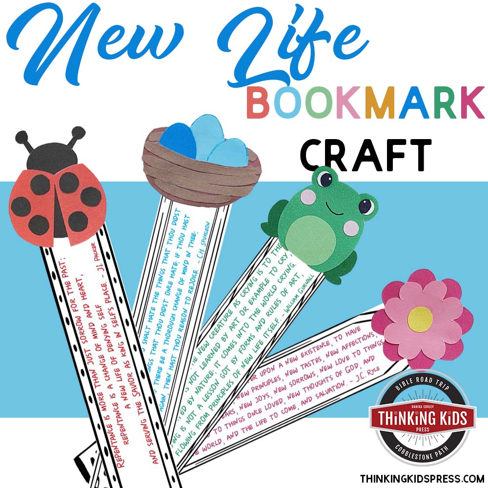 New Life Quotes Bookmark Craft