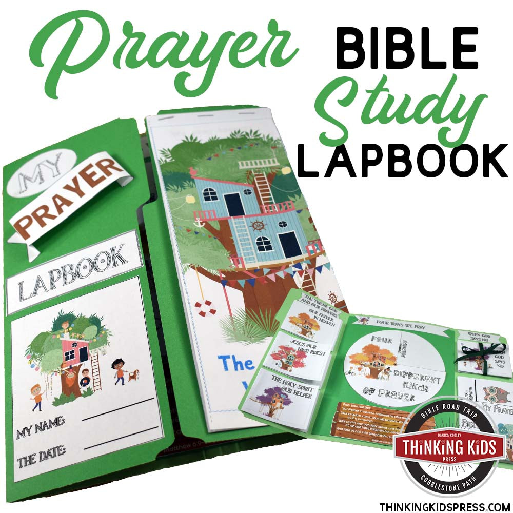 Prayer Bible Study for Kids Lapbook