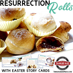 Resurrection Rolls Recipe and Story Cards