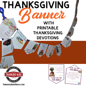 Thanksgiving Banner and Devotional